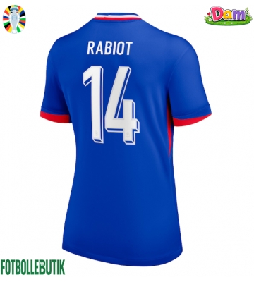 Frankrike Adrien Rabiot #14 Hemmatröja Kvinnor EM 2024 Kortärmad